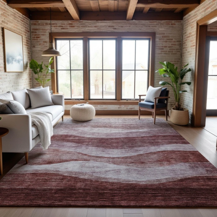 Addison Mayfield Pink AMF1141 2ft. 3in. x 7ft. 6in. Rect. Rug