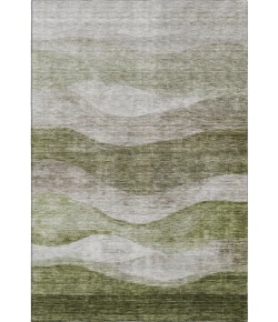 Addison Mayfield Green AMF1141 - 8ft. Round Rug