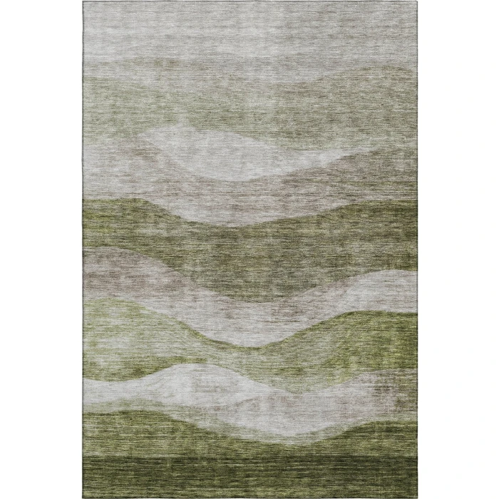 Addison Mayfield Green AMF1141 - 8ft. Round Rug