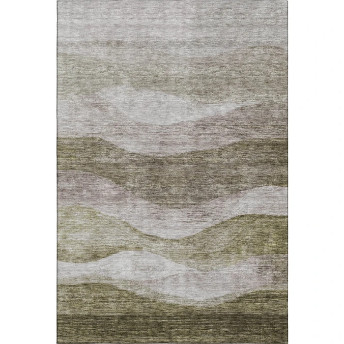 Addison Mayfield Brown AMF1141 - 8ft. Round Rug