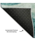 Addison Mayfield Teal AMF1141 2ft. 3in. x 7ft. 6in. Rect. Rug