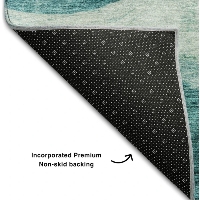 Addison Mayfield Teal AMF1141 2ft. 3in. x 7ft. 6in. Rect. Rug