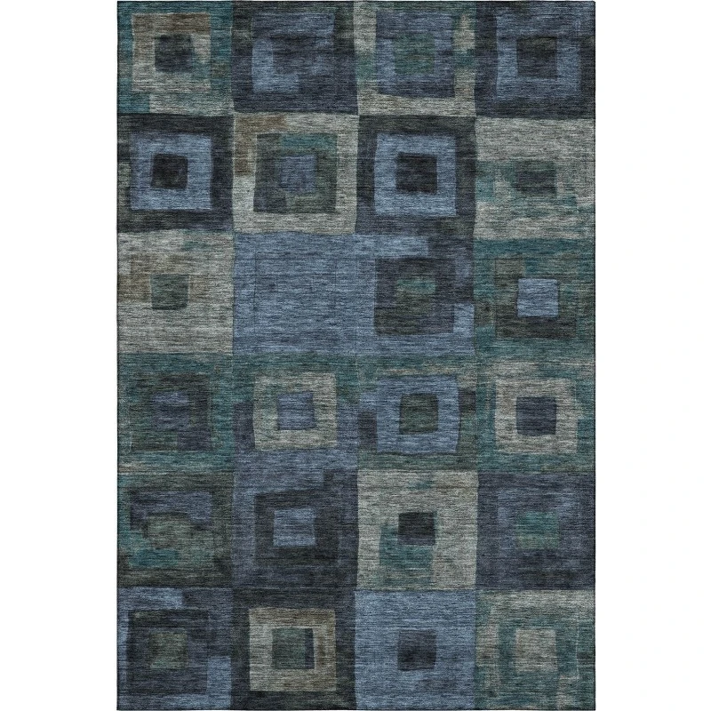 Addison Mayfield Blue AMF1142 8ft. x 10ft. Rect. Rug