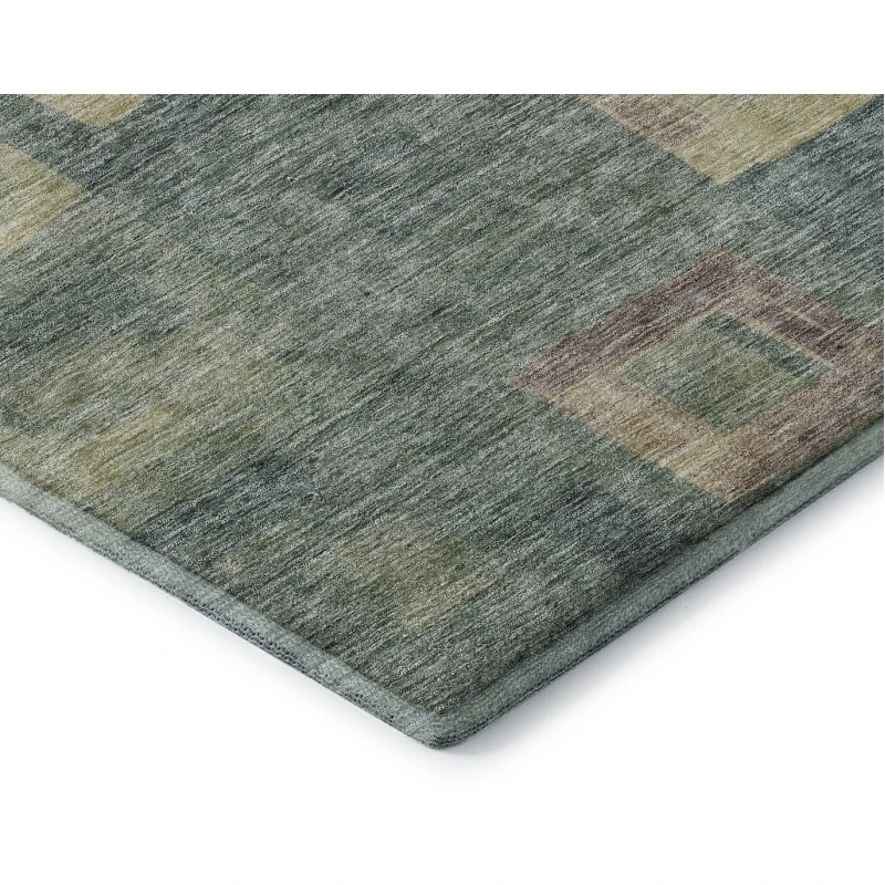 Addison Mayfield Green AMF1142 - 8ft. Round Rug