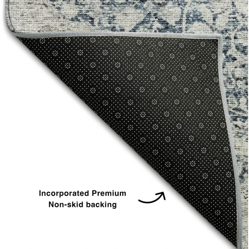 Addison Mayfield Blue AMF1146 - 8ft. Round Rug