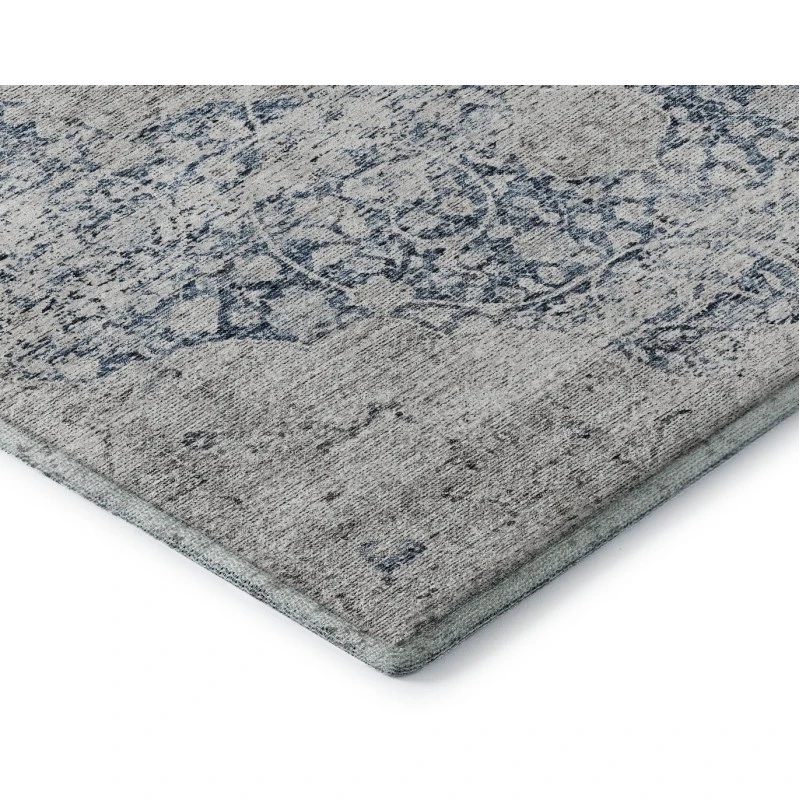 Addison Mayfield Blue AMF1146 - 8ft. Round Rug