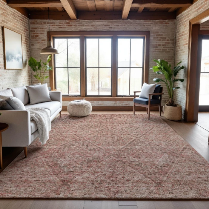 Addison Mayfield Pink AMF1148 2ft. 3in. x 7ft. 6in. Rect. Rug