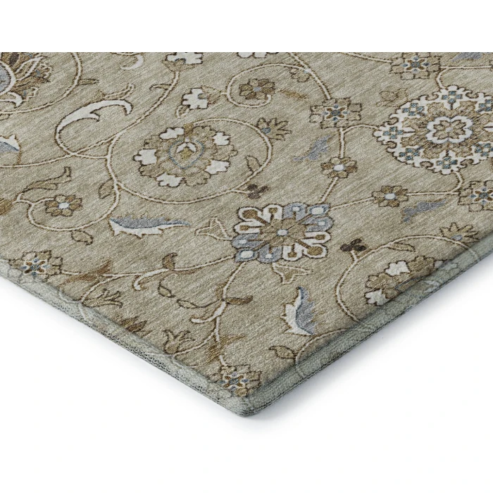 Addison Mayfield Brown AMF1149 - 8ft. Round Rug
