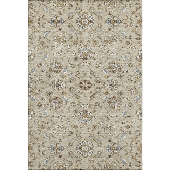 Addison Mayfield Brown AMF1149 - 8ft. Round Rug