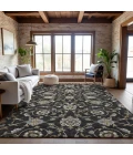 Addison Mayfield Black AMF1149 - 8ft. Round Rug