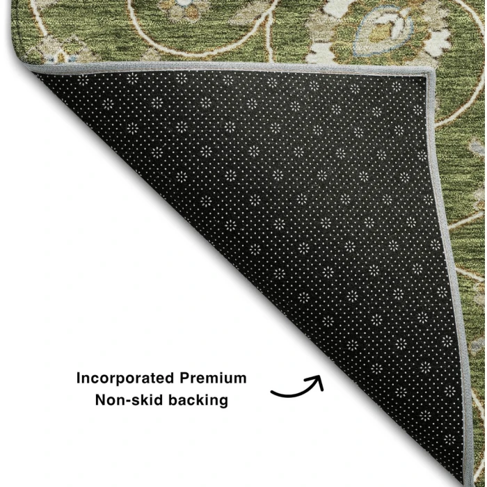 Addison Mayfield Green AMF1149 9ft. x 12ft. Rect. Rug