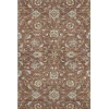 Addison Mayfield Orange AMF1149 - 8ft. Round Rug