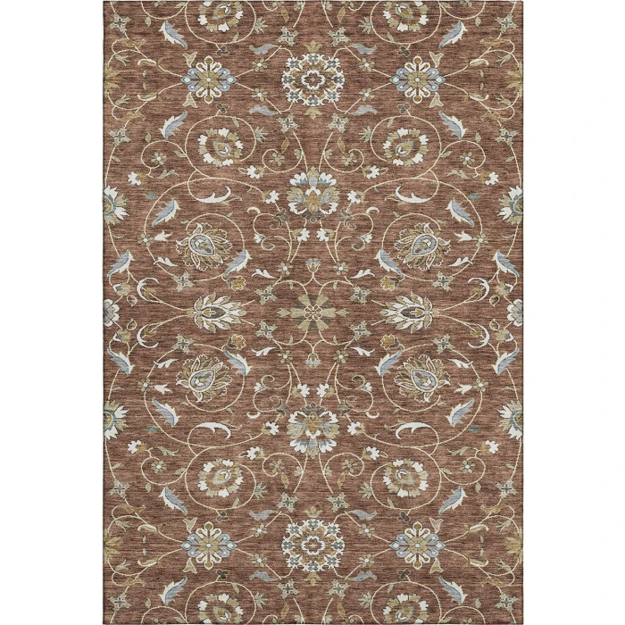 Addison Mayfield Orange AMF1149 5ft. x 7ft. 6in. Rect. Rug