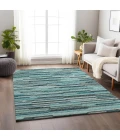 Addison Mayfield Blue AMF114 - 8ft. Round Rug