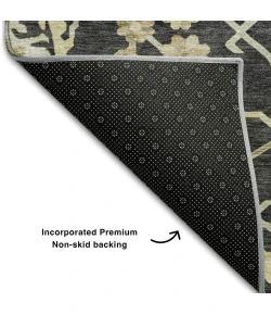 Addison Mayfield Black AMF1150 5ft. x 7ft. 6in. Rect. Rug