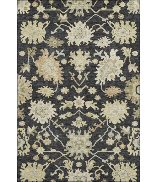 Addison Mayfield Black AMF1150 5ft. x 7ft. 6in. Rect. Rug