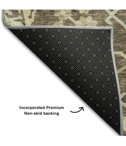 Addison Mayfield Brown AMF1150 5ft. x 7ft. 6in. Rect. Rug