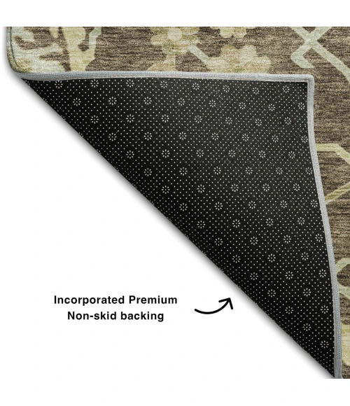 Addison Mayfield Brown AMF1150 5ft. x 7ft. 6in. Rect. Rug