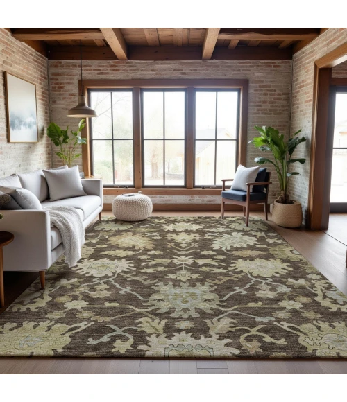 Addison Mayfield Brown AMF1150 5ft. x 7ft. 6in. Rect. Rug