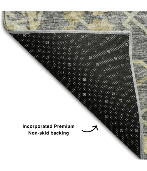 Addison Mayfield Gray AMF1150 5ft. x 7ft. 6in. Rect. Rug