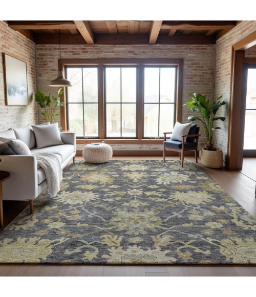 Addison Mayfield Gray AMF1150 5ft. x 7ft. 6in. Rect. Rug