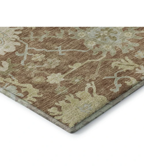 Addison Mayfield Orange AMF1150 5ft. x 7ft. 6in. Rect. Rug