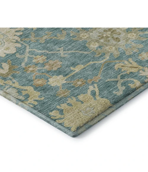 Addison Mayfield Teal AMF1150 5ft. x 7ft. 6in. Rect. Rug