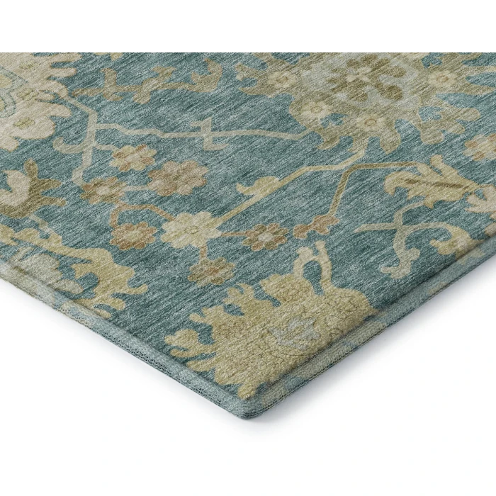 Addison Mayfield Teal AMF1150 5ft. x 7ft. 6in. Rect. Rug