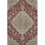 Addison Mayfield Red AMF1151 - 8ft. Round Rug
