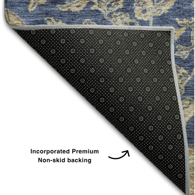 Addison Mayfield Blue AMF1151 - 8ft. Round Rug
