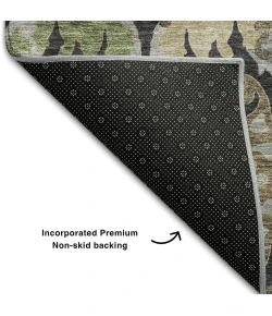 Addison Mayfield Black AMF1153 2ft. 3in. x 7ft. 6in. Rect. Rug