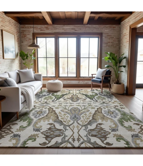 Addison Mayfield Ivory AMF1153 9ft. x 12ft. Rect. Rug