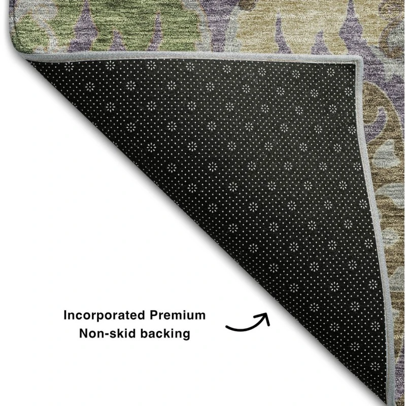 Addison Mayfield Purple AMF1153 - 8ft. Round Rug