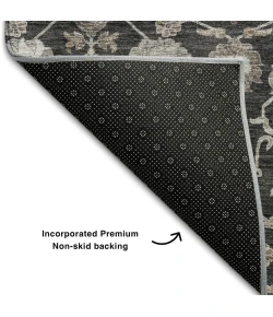Addison Mayfield Black AMF1155 9ft. x 12ft. Rect. Rug