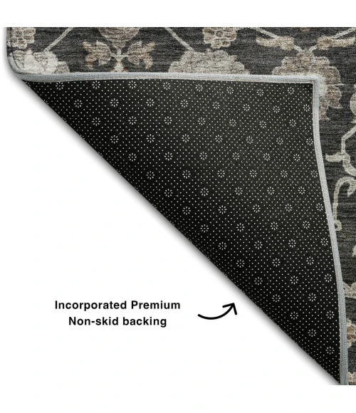 Addison Mayfield Black AMF1155 9ft. x 12ft. Rect. Rug