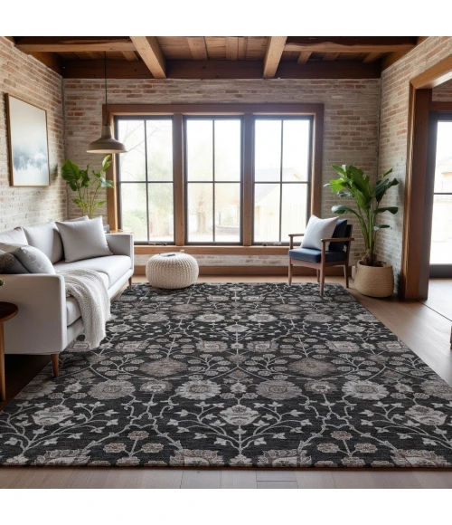 Addison Mayfield Black AMF1155 9ft. x 12ft. Rect. Rug