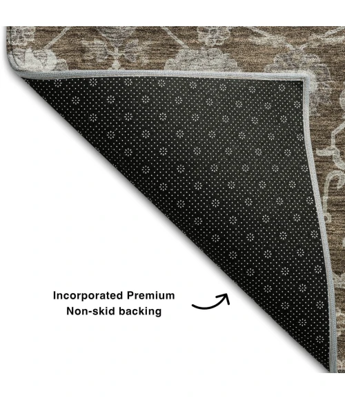 Addison Mayfield Brown AMF1155 9ft. x 12ft. Rect. Rug