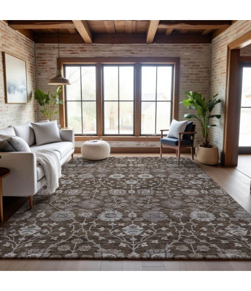 Addison Mayfield Brown AMF1155 9ft. x 12ft. Rect. Rug