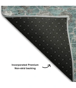 Addison Mayfield Teal AMF1155 9ft. x 12ft. Rect. Rug