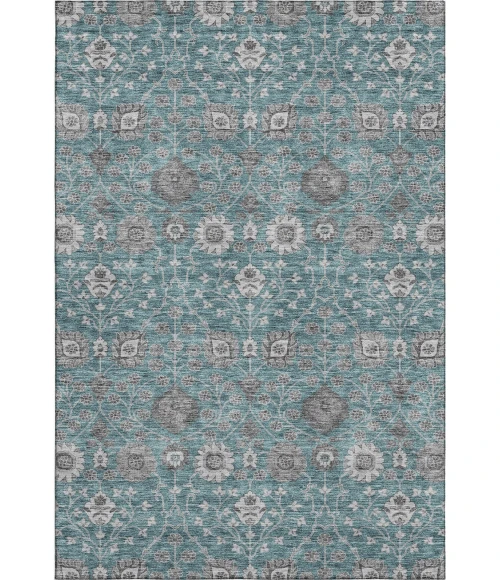 Addison Mayfield Teal AMF1155 9ft. x 12ft. Rect. Rug