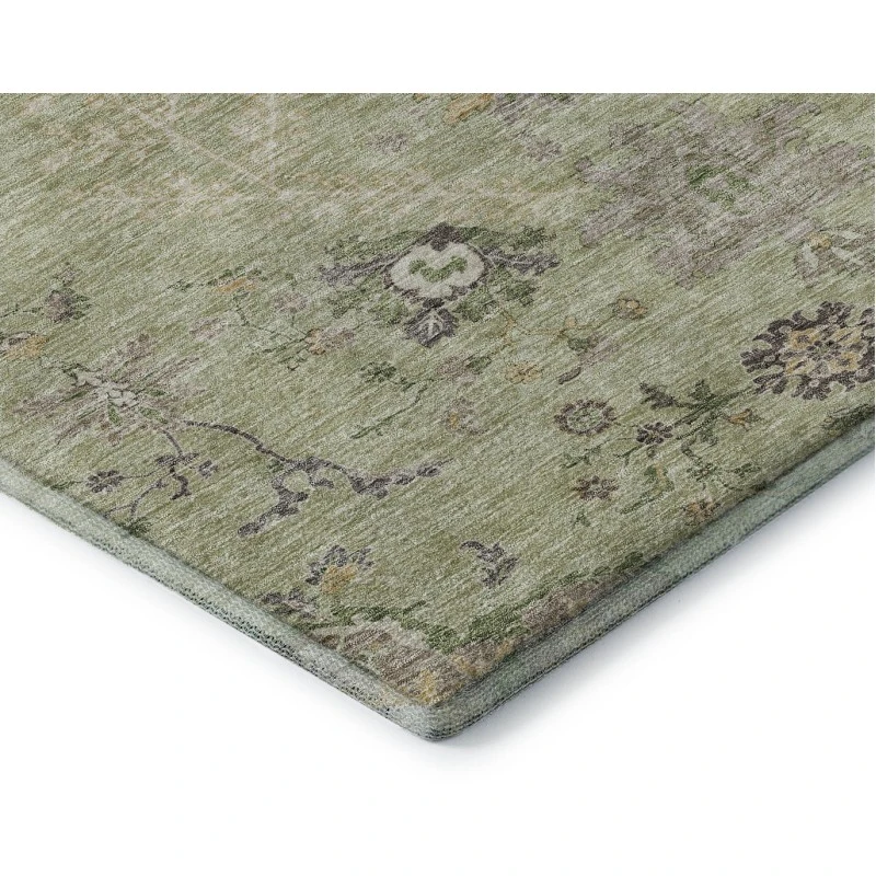 Addison Mayfield Green AMF1156 - 8ft. Round Rug