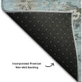 Addison Mayfield Blue AMF1156 - 8ft. Round Rug