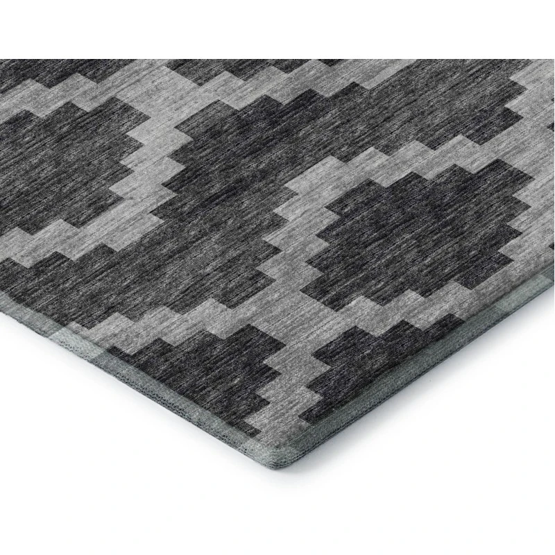 Addison Mayfield Gray AMF115 - 8ft. Round Rug