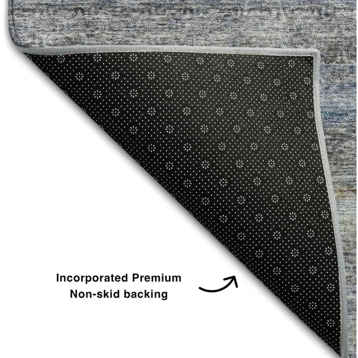Addison Mayfield Blue AMF1167 - 8ft. Round Rug