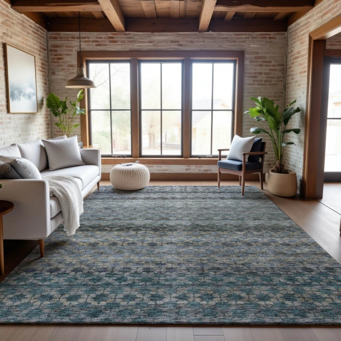 Addison Mayfield Blue AMF1168 5ft. x 7ft. 6in. Rect. Rug