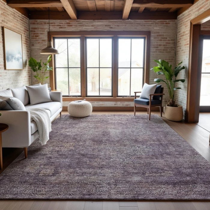 Addison Mayfield Purple AMF1172 8ft. x 10ft. Rect. Rug