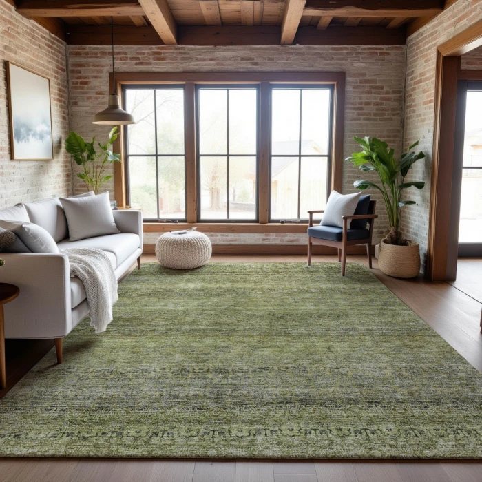 Addison Mayfield Green AMF1174 8ft. x 10ft. Rect. Rug