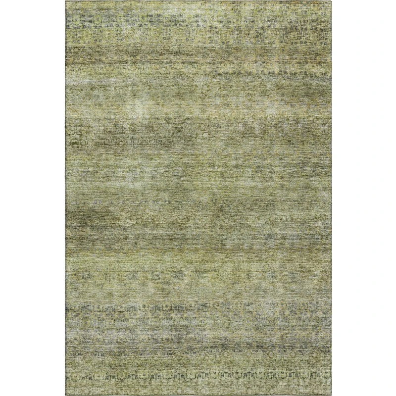 Addison Mayfield Green AMF1174 - 8ft. Round Rug