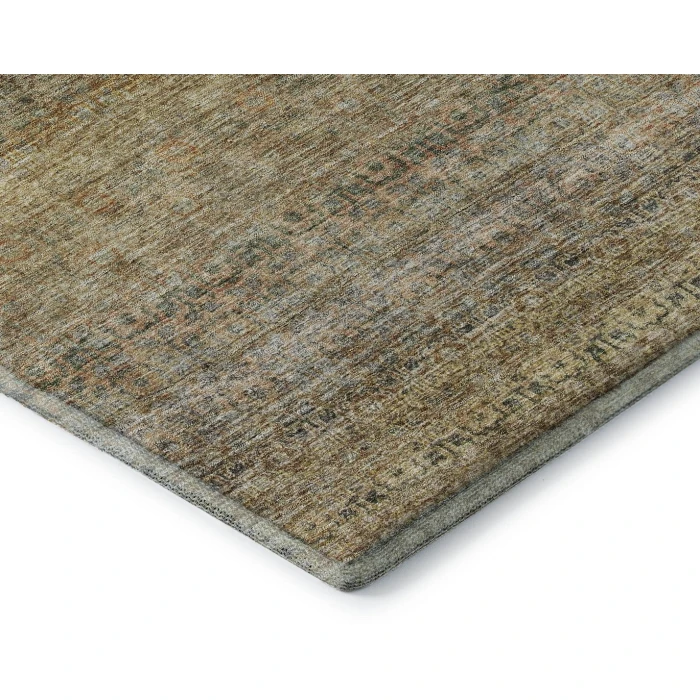 Addison Mayfield Gold AMF1174 - 8ft. Round Rug