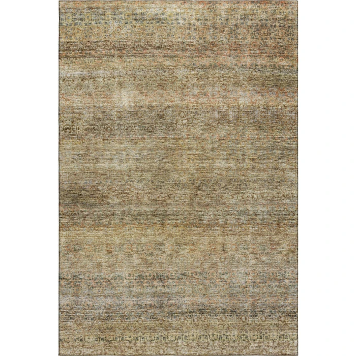 Addison Mayfield Gold AMF1174 - 8ft. Round Rug